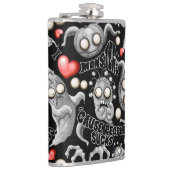 Ik hou van monsters omdat mensen klote zijn heupfles (Rechts)