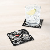 Ik hou van monsters omdat mensen klote zijn kartonnen onderzetters (Insitu)