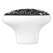 Ik hou van monsters omdat mensen klote zijn keramische knop (Zijkant)