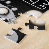 Ik hou van monsters omdat mensen klote zijn legpuzzel (Zijkant)