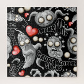 Ik hou van monsters omdat mensen klote zijn legpuzzel (Verticaal)
