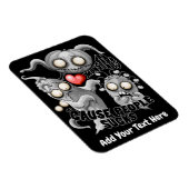 Ik hou van monsters omdat mensen klote zijn magneet (Rechterzijde)