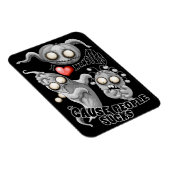 Ik hou van monsters omdat mensen klote zijn magneet (Rechterzijde)