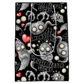 Ik hou van monsters omdat mensen klote zijn medium cadeauzakje (Achterkant)