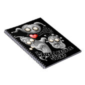 Ik hou van monsters omdat mensen klote zijn notitieboek (Rechterzijde)