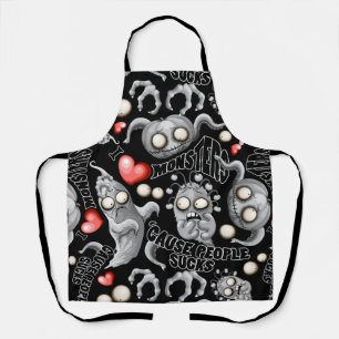 Ik hou van monsters omdat mensen klote zijn schort