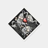 Ik hou van monsters omdat mensen klote zijn servet (Hoek)