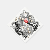 Ik hou van monsters omdat mensen klote zijn servet (Hoek)