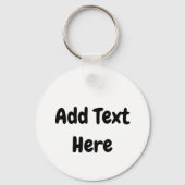 Ik hou van monsters omdat mensen klote zijn sleutelhanger (Achterkant)