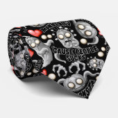 Ik hou van monsters omdat mensen klote zijn stropdas (Opgerold)