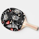 Ik hou van monsters omdat mensen klote zijn tafeltennisbatje (Zijkant)