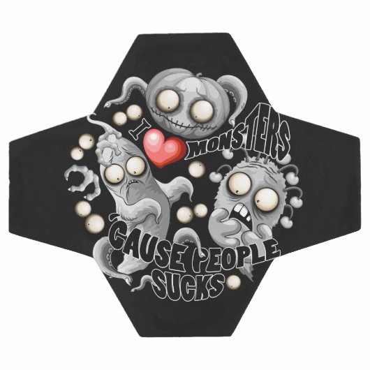 Ik hou van monsters omdat mensen klote zijn voetbal (Enkel)