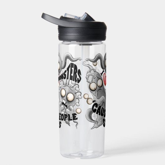 Ik hou van monsters omdat mensen klote zijn waterfles (Rechts)