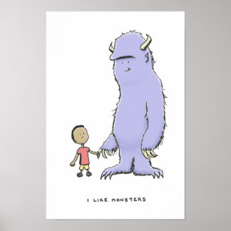 ik hou van monsters poster