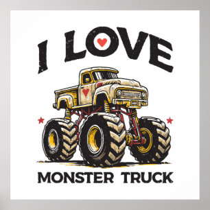 Ik hou van Monstertruck Poster