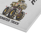 Ik hou van Monstertruck Snijplank (Hoek)