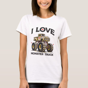 Ik hou van Monstertruck T-shirt