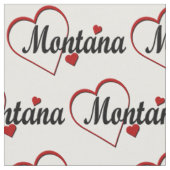 Ik hou van Montana Hearts Stof (Close Up)