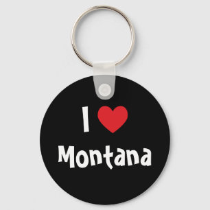 Ik hou van Montana Sleutelhanger