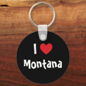 Ik hou van Montana Sleutelhanger (Voorkant)