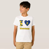Ik hou van Montana T-shirt (Voorkant volledig)