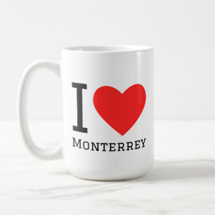 Ik hou van Monterrey  Koffiemok