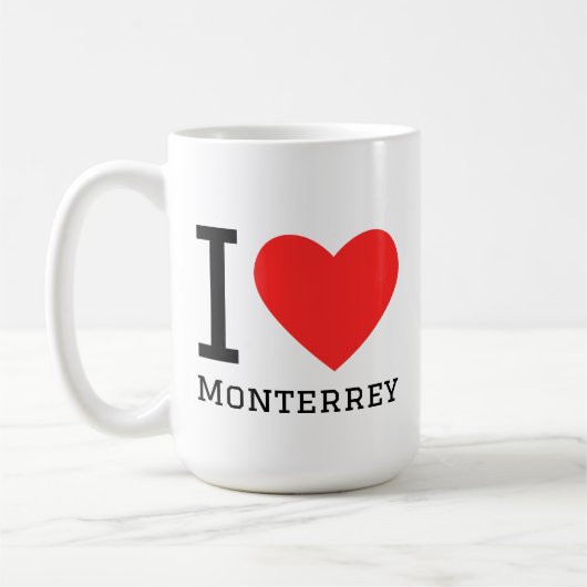 Ik hou van Monterrey Koffiemok (Links)