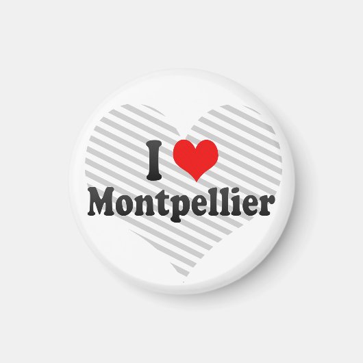 Ik hou van Montpellier, Frankrijk Magneet (Voorkant)