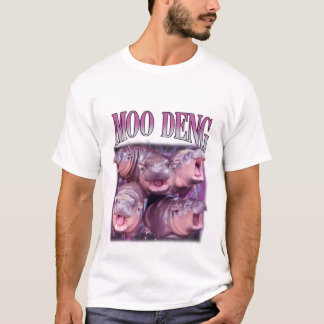 Ik hou van Moo Deng Bootleg Ik hou van jou Bouncy  T-shirt