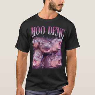 Ik hou van Moo Deng Bootleg Ik hou van jou Bouncy  T-shirt