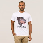 Ik hou van Moo Deng Shirt (Voorkant volledig)