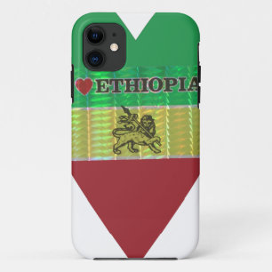 Ik hou van mooie Ethiopië Nationale vlag kleur kun Case-Mate iPhone Case