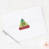 Ik hou van mooie Ethiopië Nationale vlag kleur kun Sticker (Envelop)