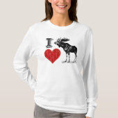 Ik hou van Moose T-shirt (Voorkant)