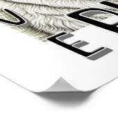 Ik hou van mopjes | Schattigee hondenbezitters Poster (Hoek)