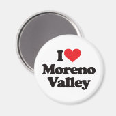 Ik hou van Moreno Valley Magneet (Voorkant / Achterkant)