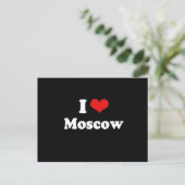 IK HOU VAN MOSKOU BRIEFKAART (Staand voorkant)