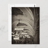 Ik hou van Moskou. Een weelderige metro. Briefkaart (Voorkant / Achterkant)