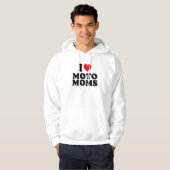 Ik hou van Moto Mams Hoodie (Voorkant volledig)