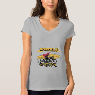 Ik hou van motorfietsen Twee wielen en surfen! T-S T-shirt