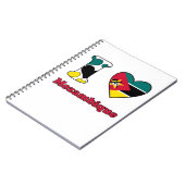 Ik hou van Mozambique Notitieboek (Linkerzijde)