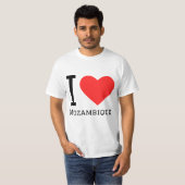 Ik hou van Mozambique T-shirt (Voorkant volledig)
