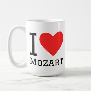 Ik hou van Mozart Koffiemok