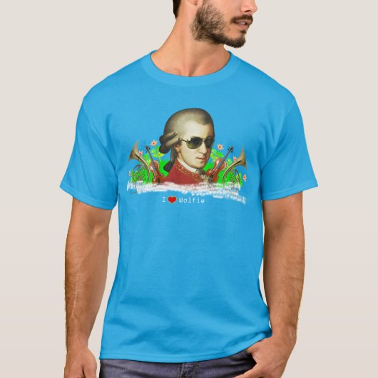 Ik hou van Mozart T-shirt (Voorkant)