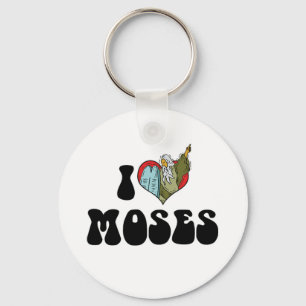 Ik Hou Van Mozes Sleutelhanger