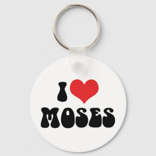 Ik Hou Van Mozes Sleutelhanger
