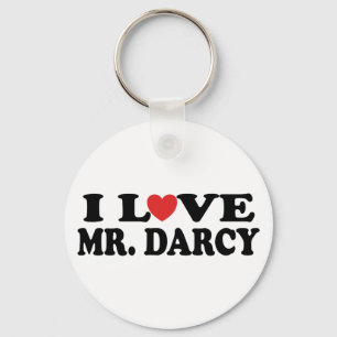 Ik hou van Mr Darcy Sleutelhanger