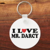 Ik hou van Mr Darcy Sleutelhanger (Voorkant)