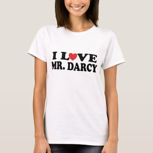 Ik hou van Mr Darcy T-shirt (Voorkant)
