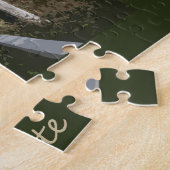 Ik hou van Mt LeConte Foto Art Legpuzzel (Zijkant)